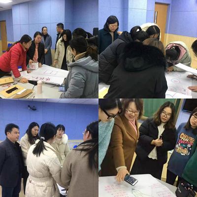 我院教师深入各小组进行面对面沟通交流、悉心指导